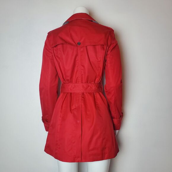 Banana Republic Red Trench Coat - Picture 6 of 14